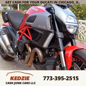 Ducati-motorcycle-car-cash-junkyard-Chicago