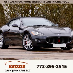 Maserati-car-cash for cars-junkyard-Chicago