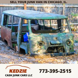 junk van-van-cash-junkyard-Chicago-sell