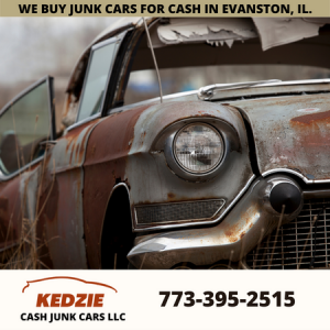 We buy junk cars for cash in Evanston, IL.