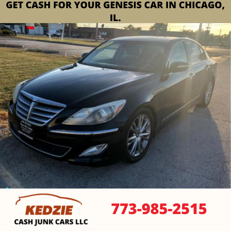 Get cash for your Genesis car in Chicago, IL.