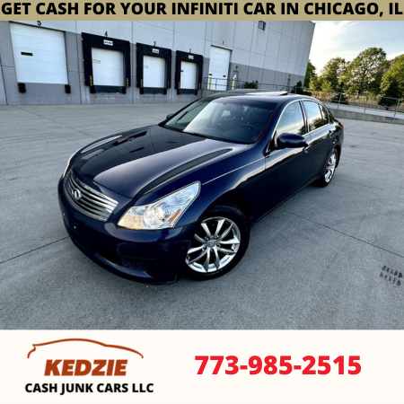 Get cash for your Infiniti car in Chicago, IL