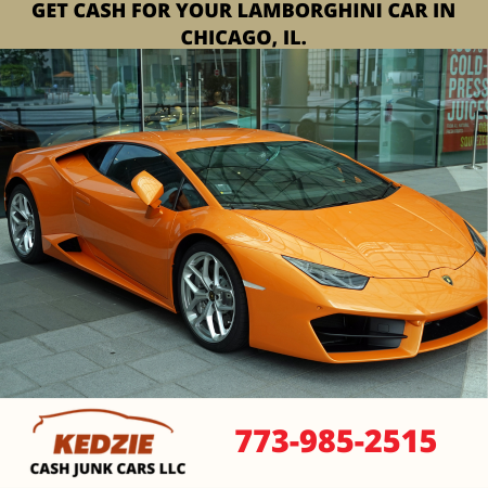 Get cash for your Lamborghini car in Chicago, IL.