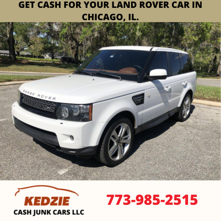 Get cash for your Land Rover car in Chicago, IL.