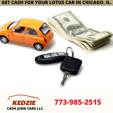 Get cash for your Lotus car in Chicago, IL.