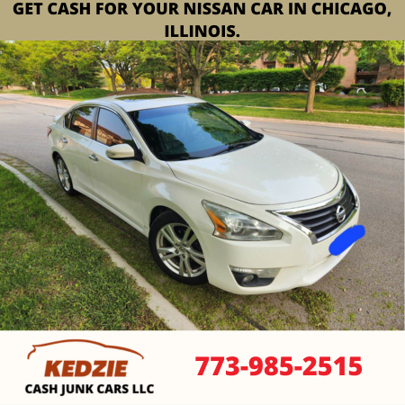 Get cash for your Nissan car in Chicago, Illinois.