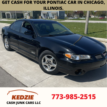 Get cash for your Pontiac car in Chicago, Illinois.