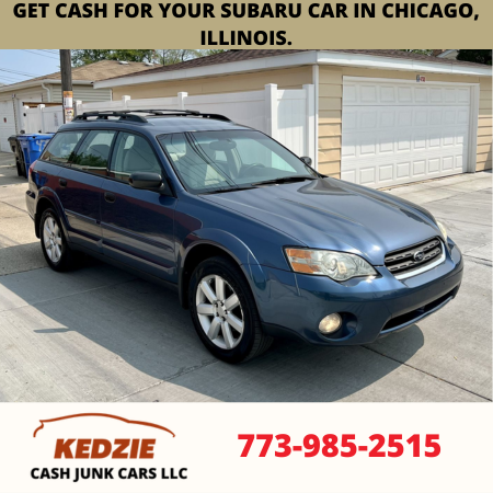 Get cash for your Subaru car in Chicago, Illinois.