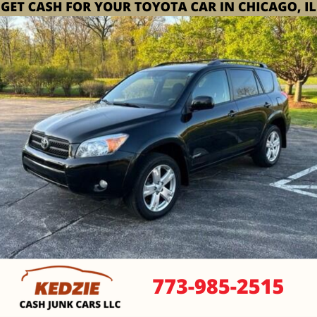 Get cash for your Toyota car in Chicago, IL