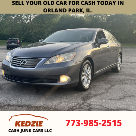 Sell your old car for cash today in Orland Park, IL.
